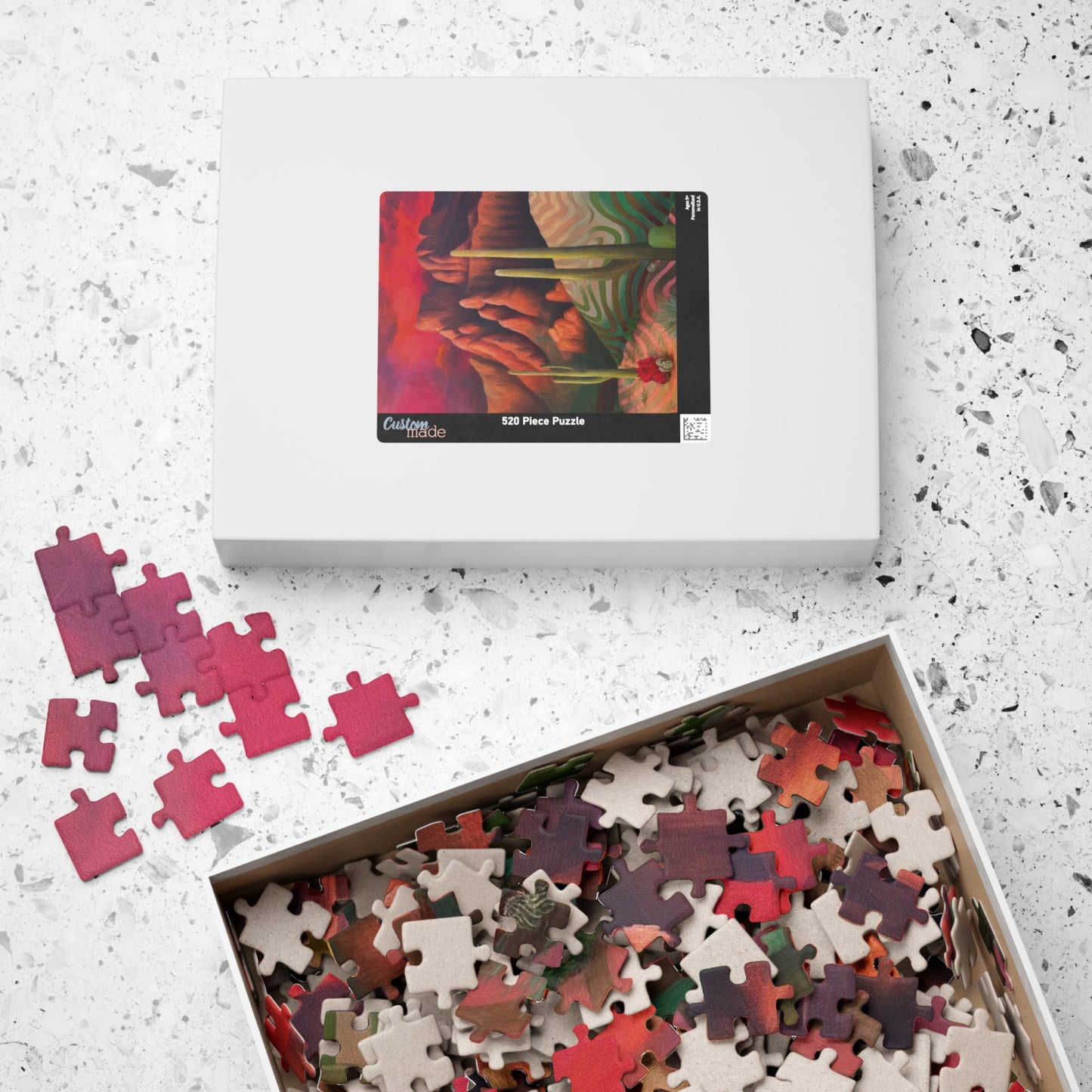 “Embracing The Storm” Puzzle (110, 252, 520, 1014-piece)