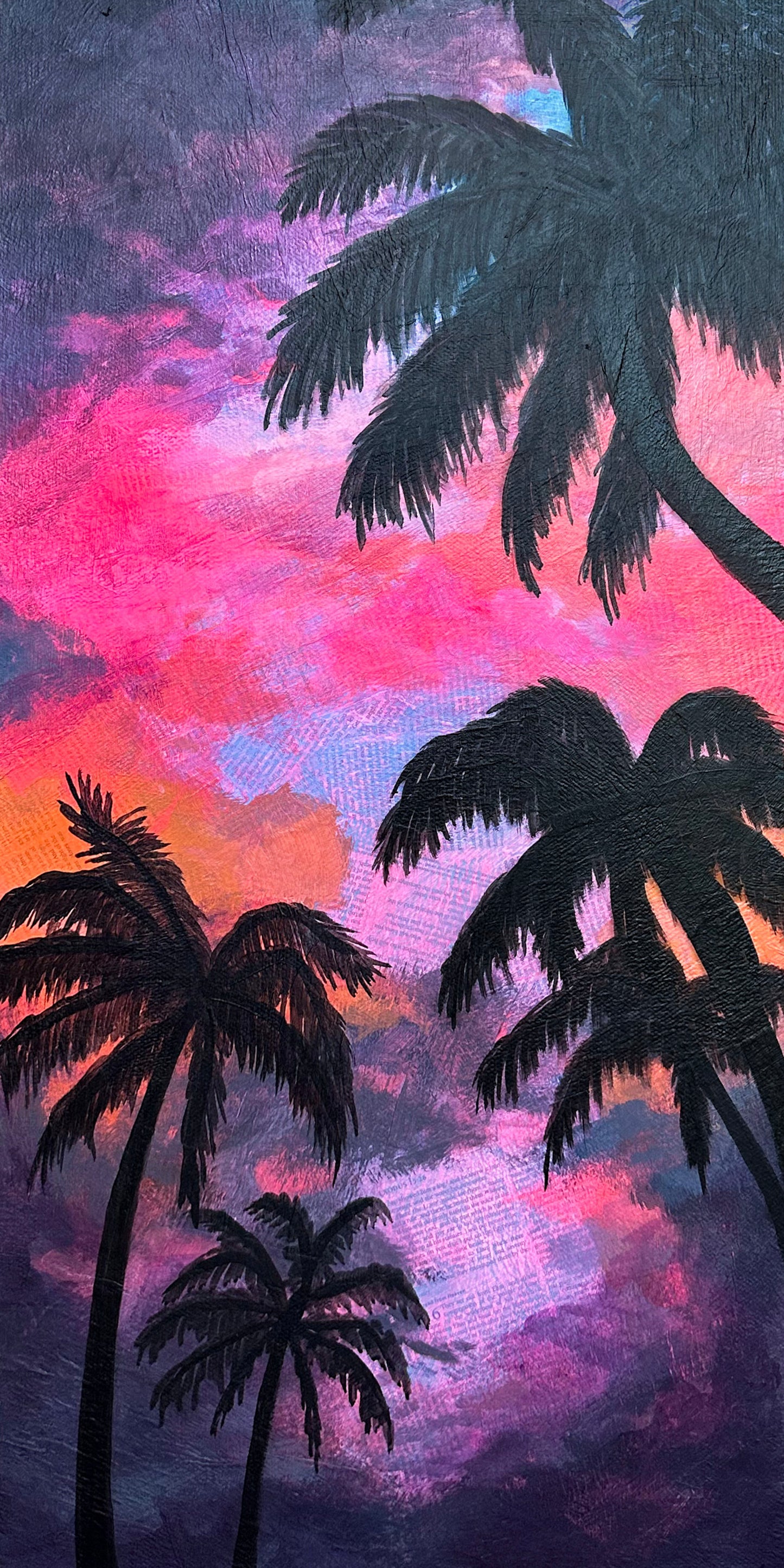 “Moody Palms” Open Edition Print 5” x 10”