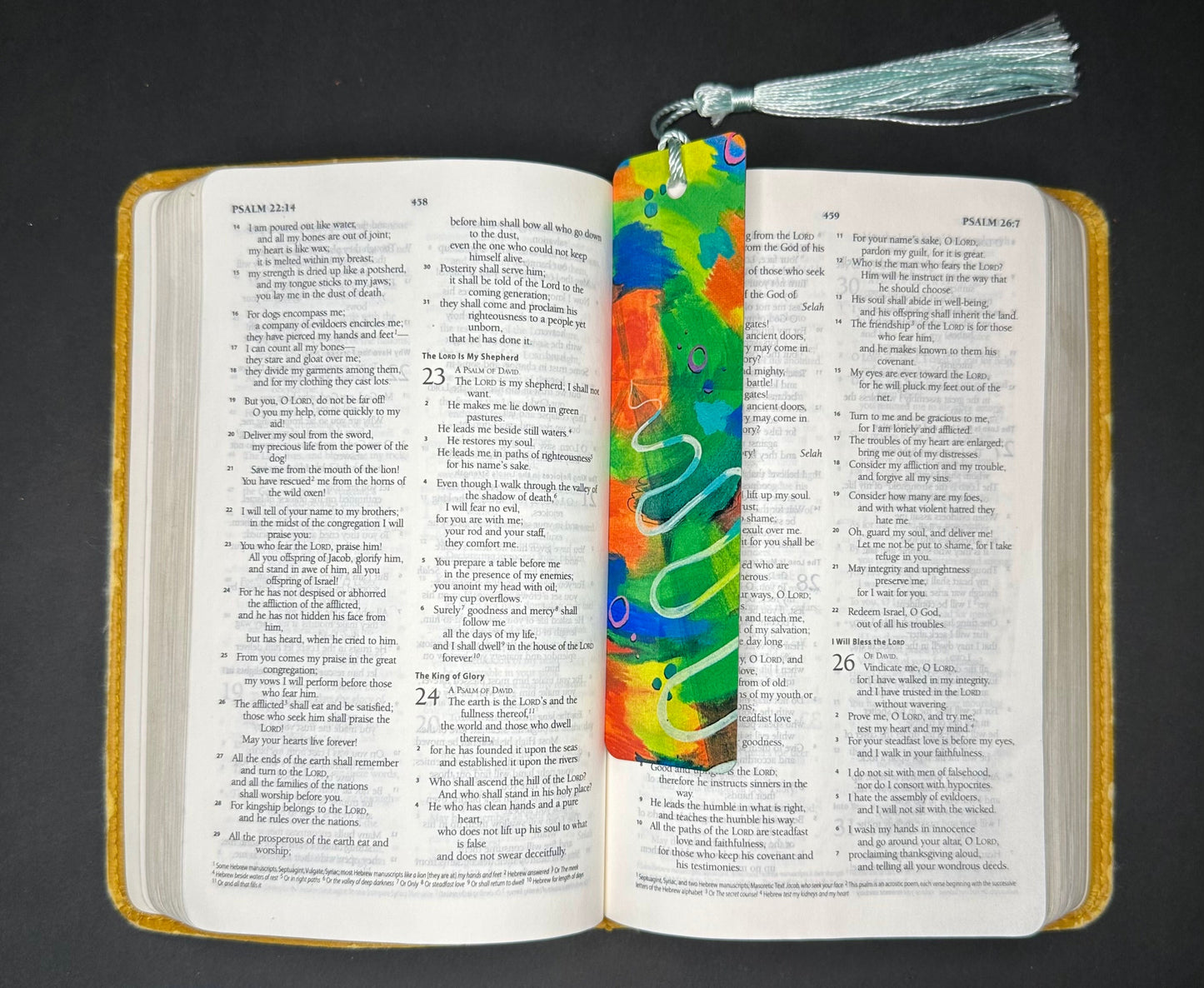 "Hit Me With Music" Print Bookmark