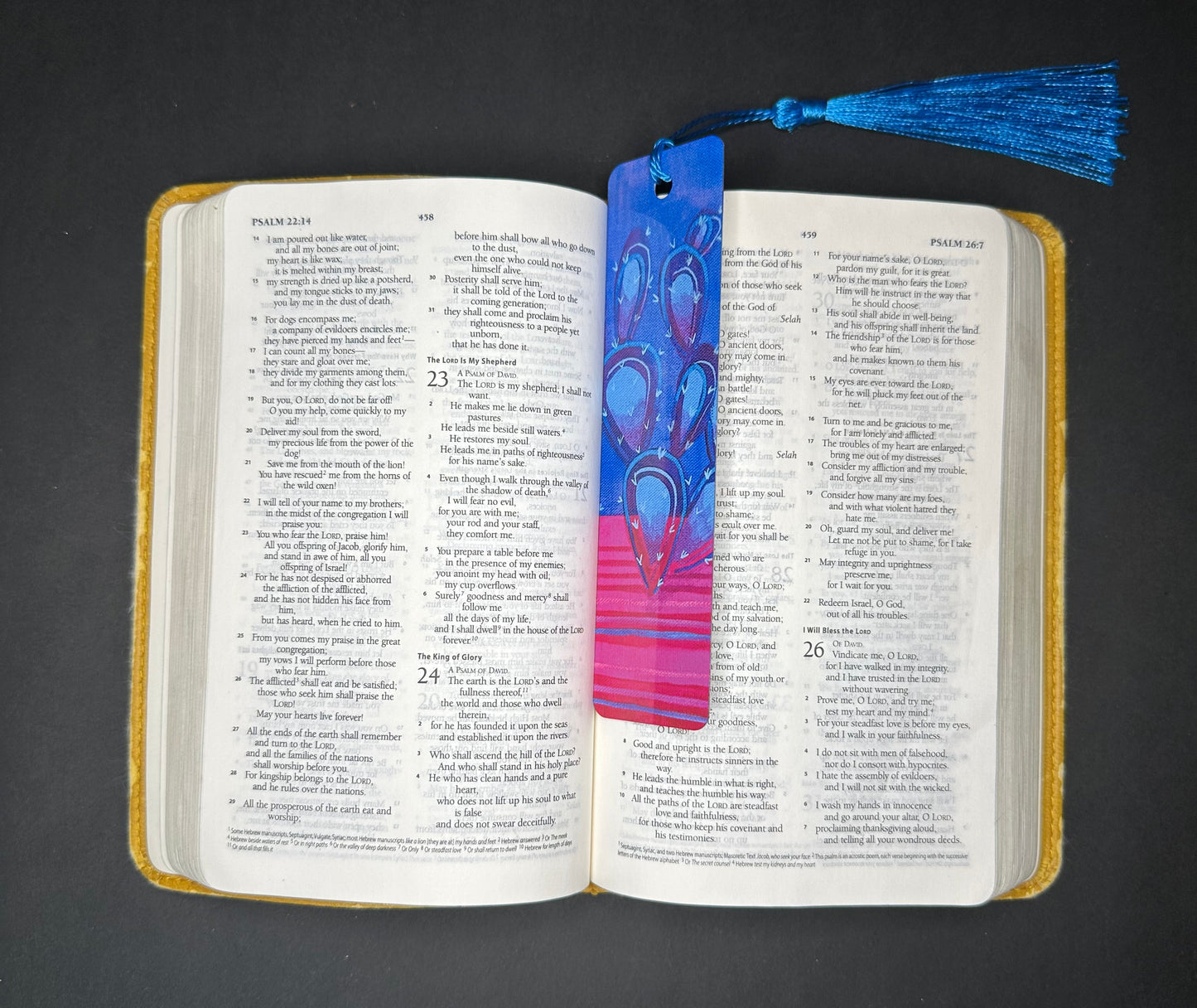 "Purple Prickly Pear" Print Bookmark