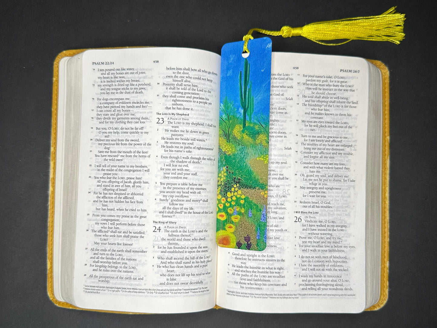 "Desert Blooms" Print Bookmark