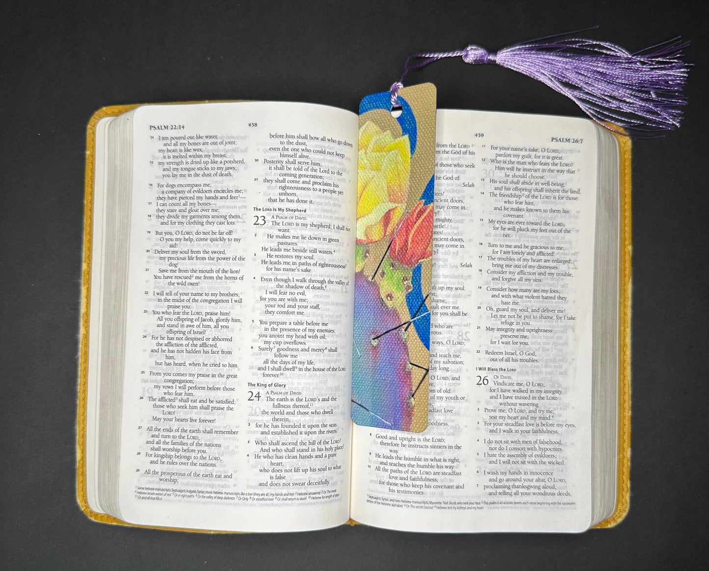 "Spines and Blooms" pt.2, Print Bookmark