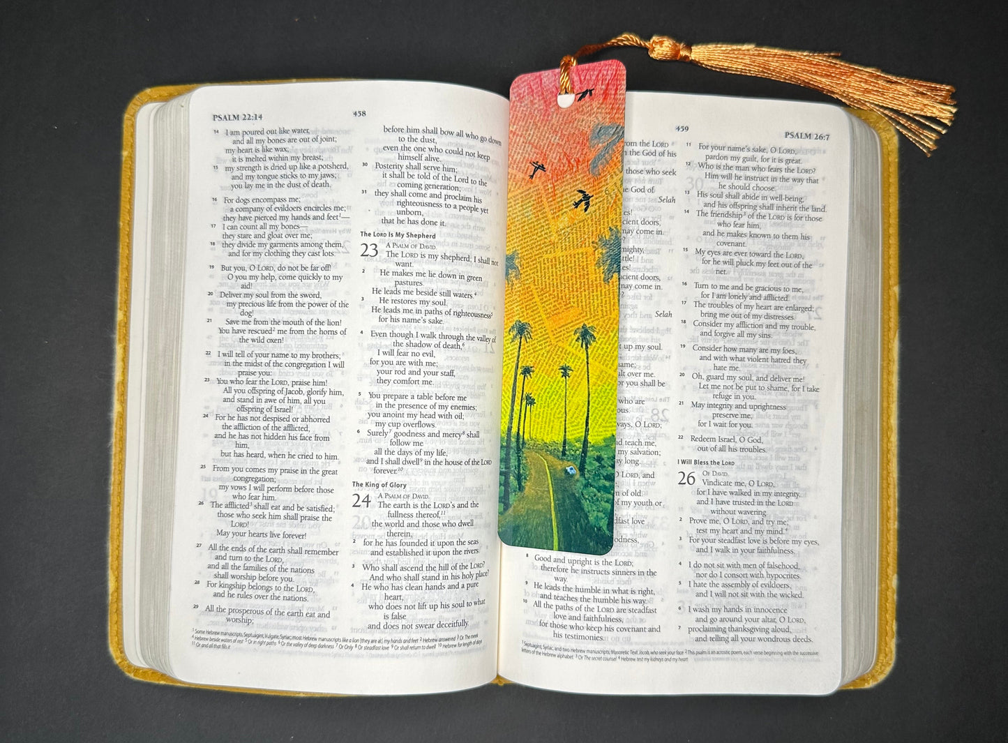 "Palm Drive" Print Bookmark