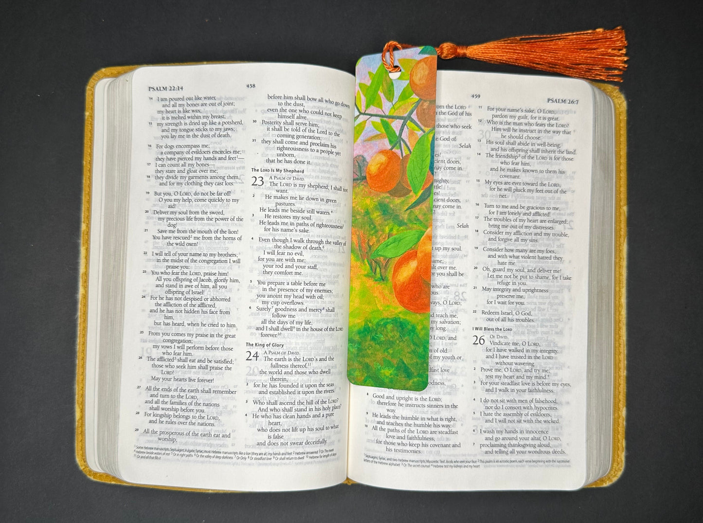 "Orange Grove" Print Bookmark