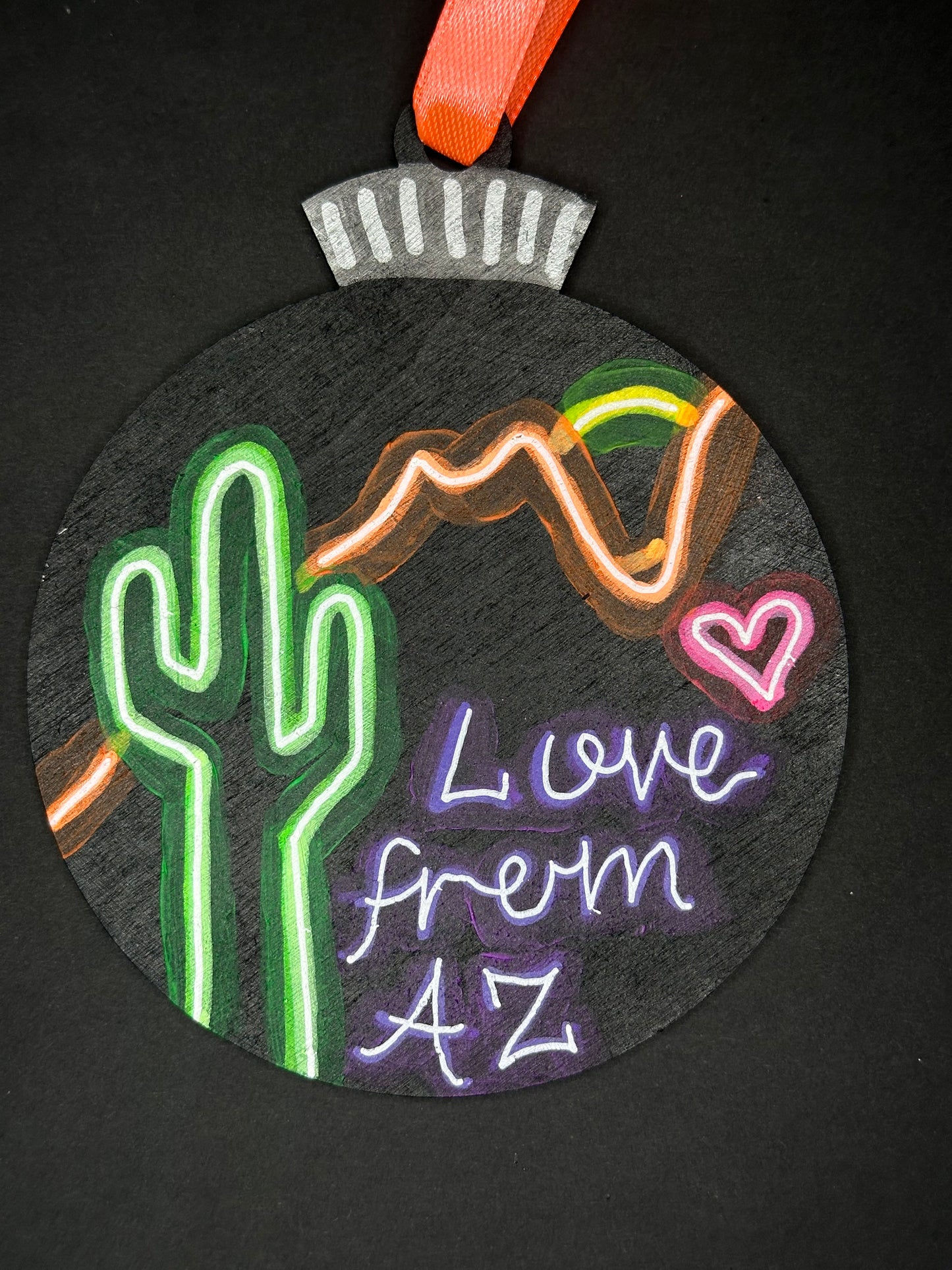 Neon Love From AZ Ornament