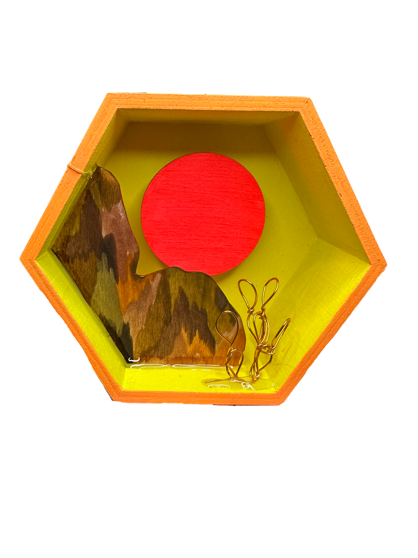 “Ombre Light” Illuminated Shadowbox