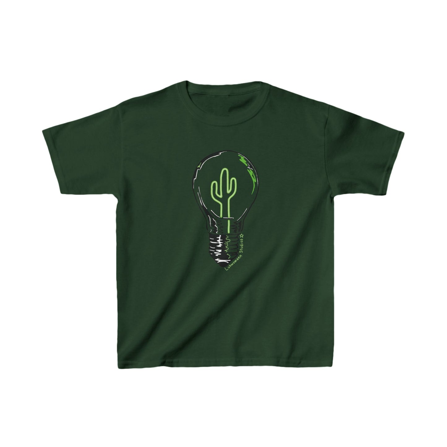 Neon Saguaro Kids Tee