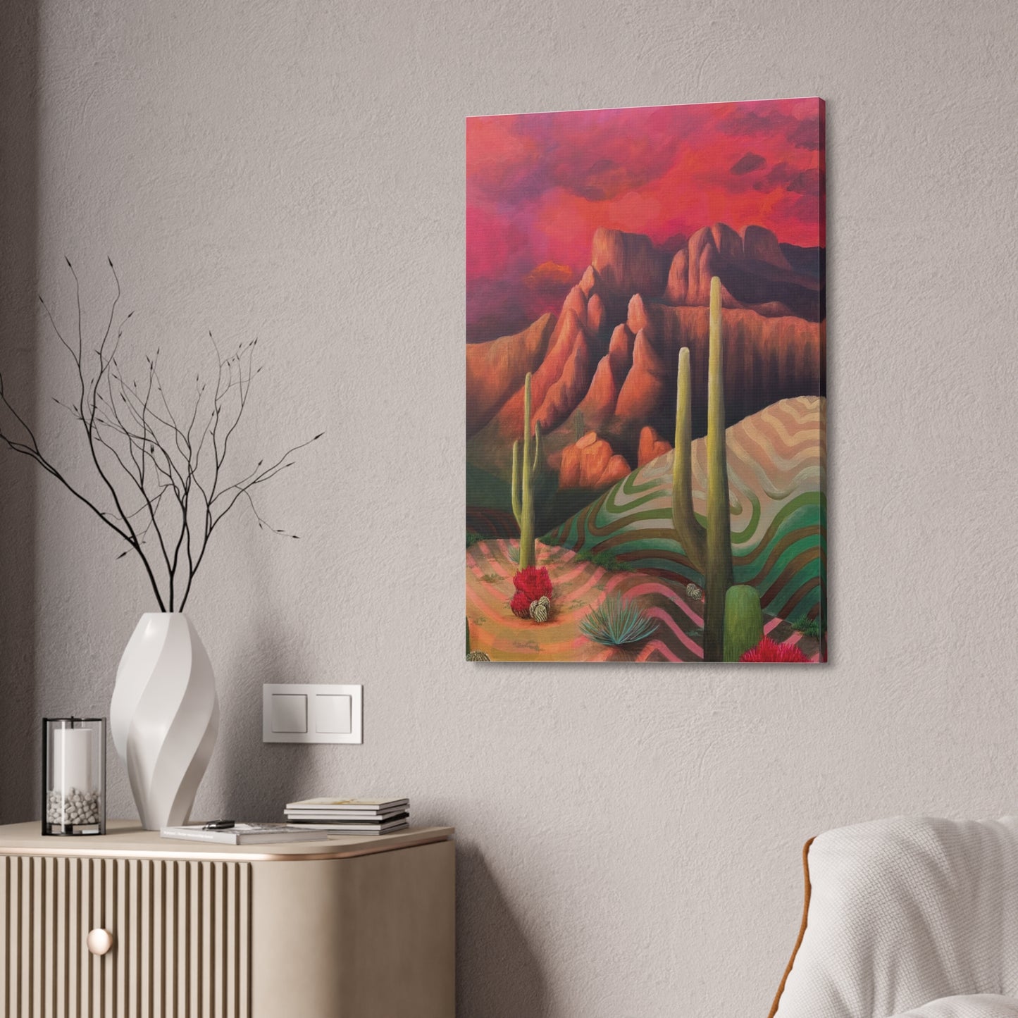 “Embracing the Storm” Open Edition Canvas Print