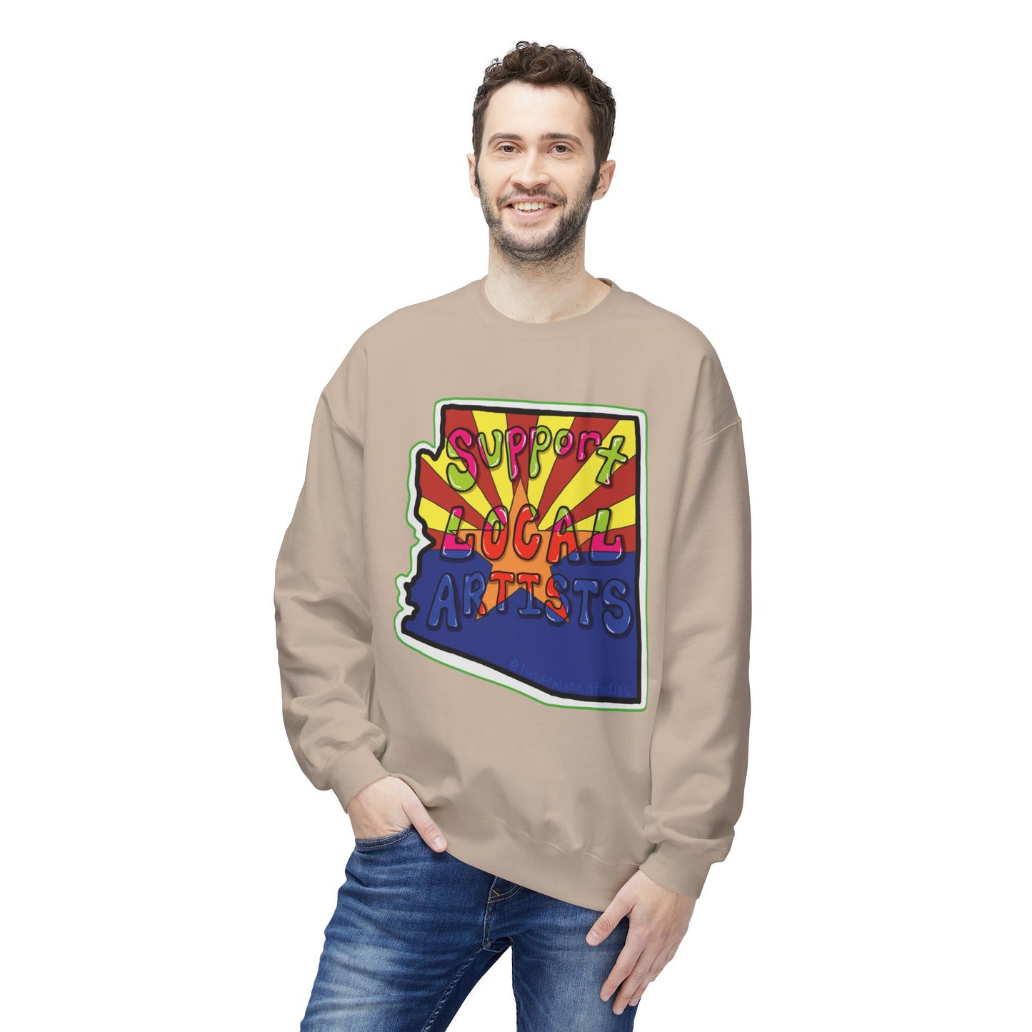 Support Local Artists Sweatshirt