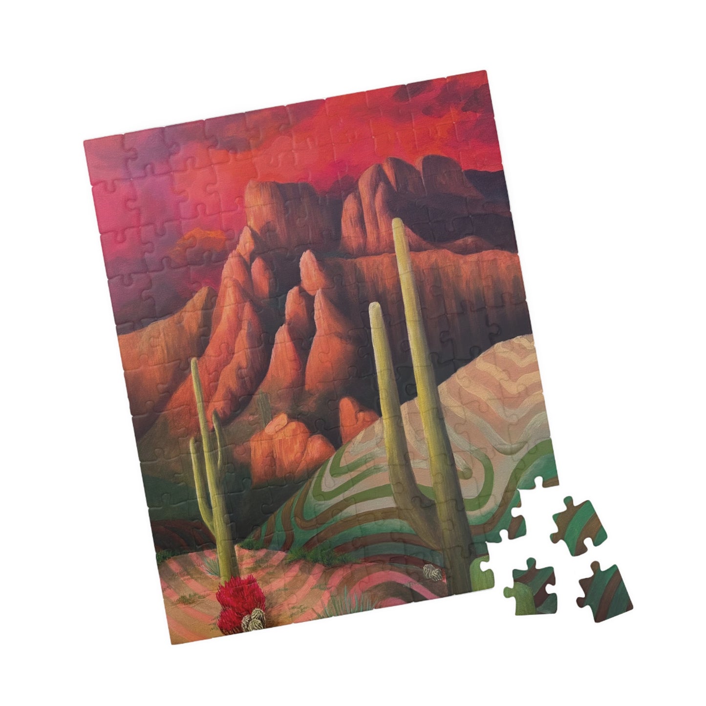 “Embracing The Storm” Puzzle (110, 252, 520, 1014-piece)