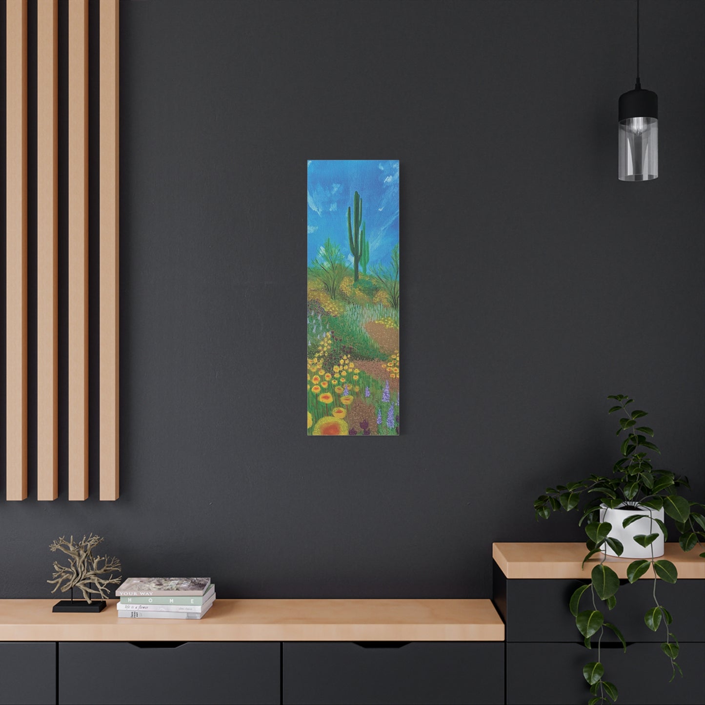 “Desert Blooms” Open Edition Canvas Print