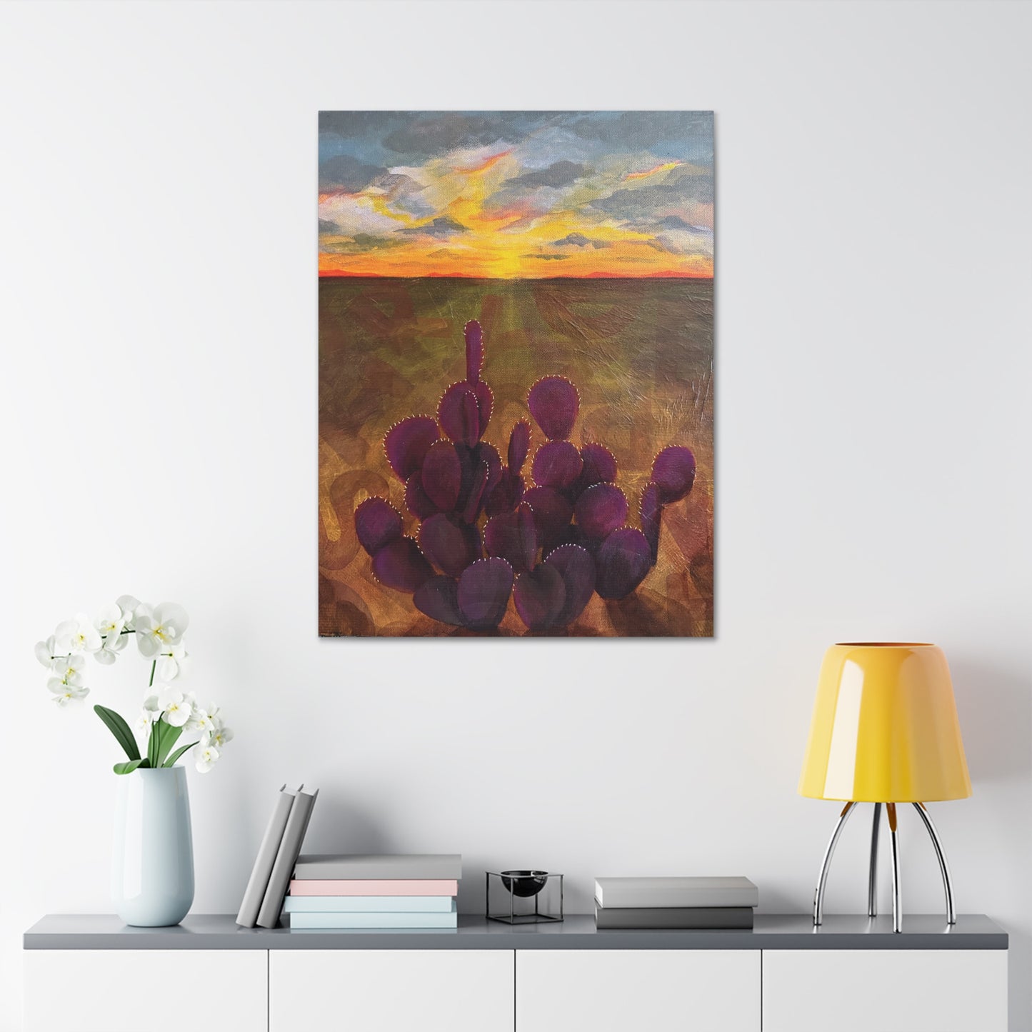 "Even the Earth Bows” Open Edition Canvas Print