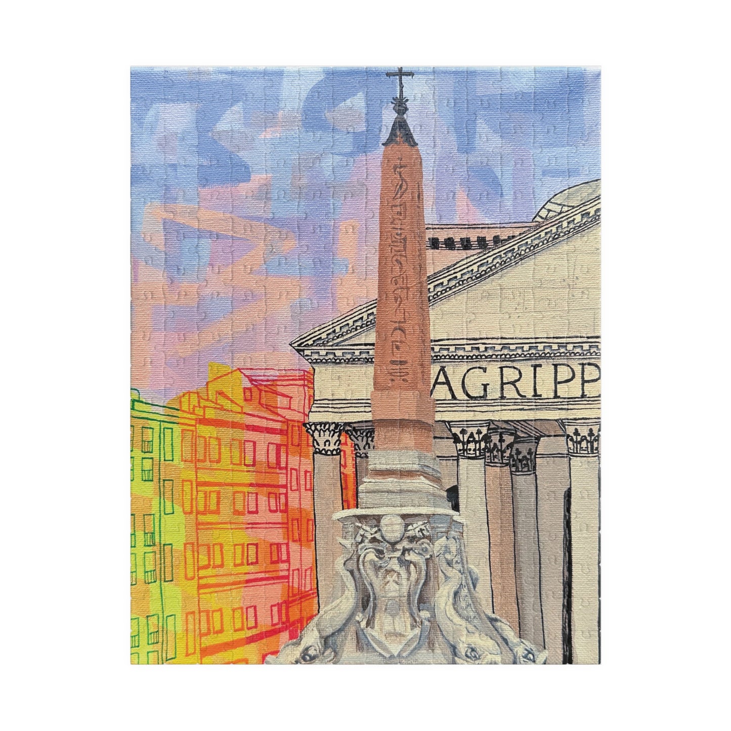 “When In Rome” Puzzle (110, 252, 520-piece)