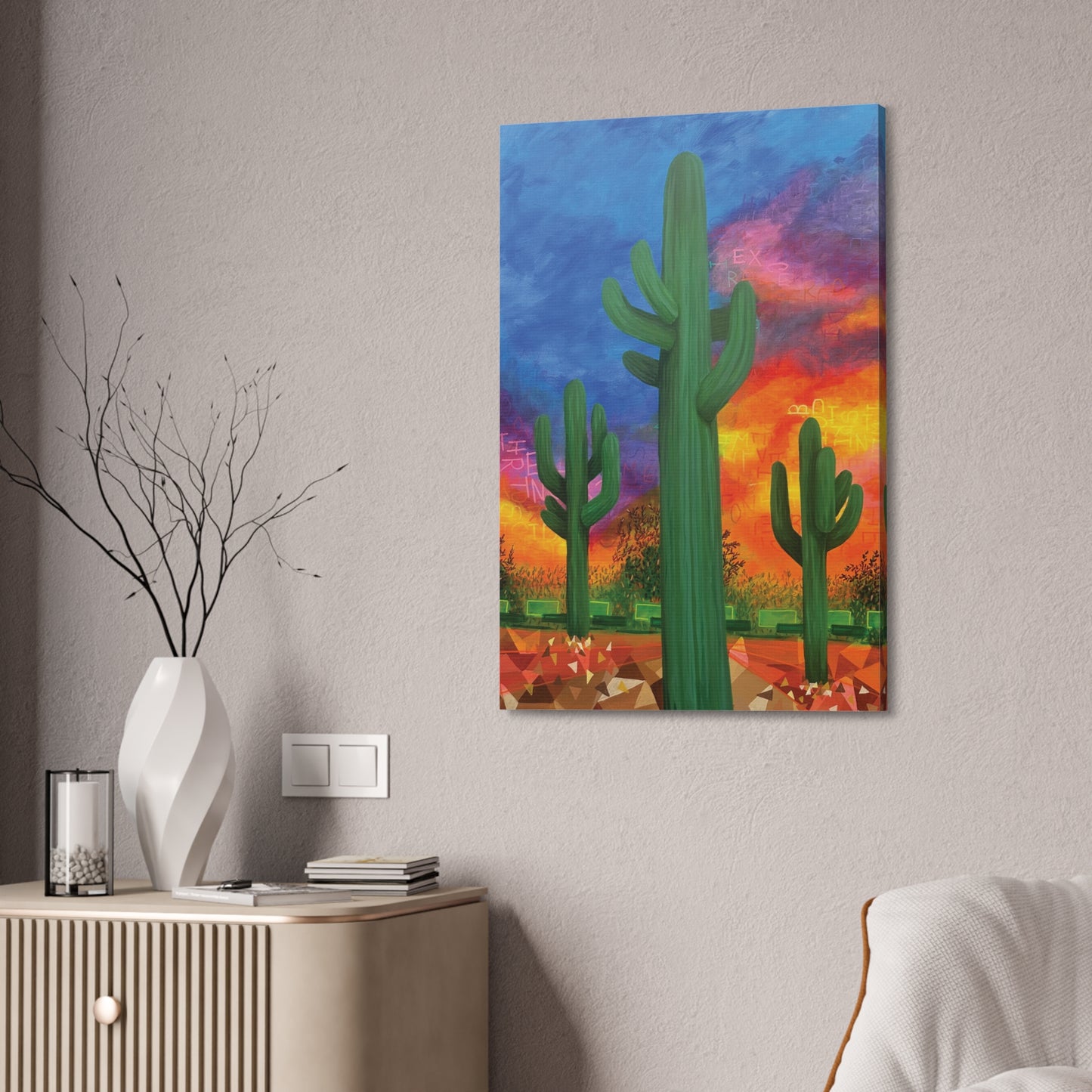 “Truth in the Desert” Open Edition Canvas Print