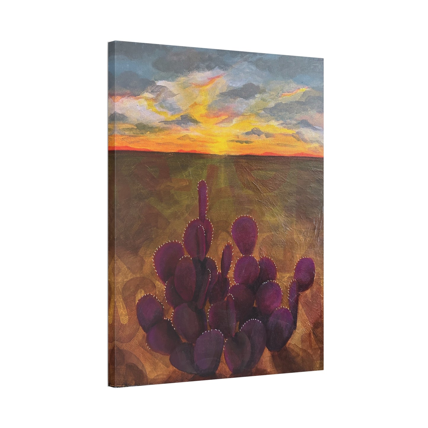 "Even the Earth Bows” Open Edition Canvas Print