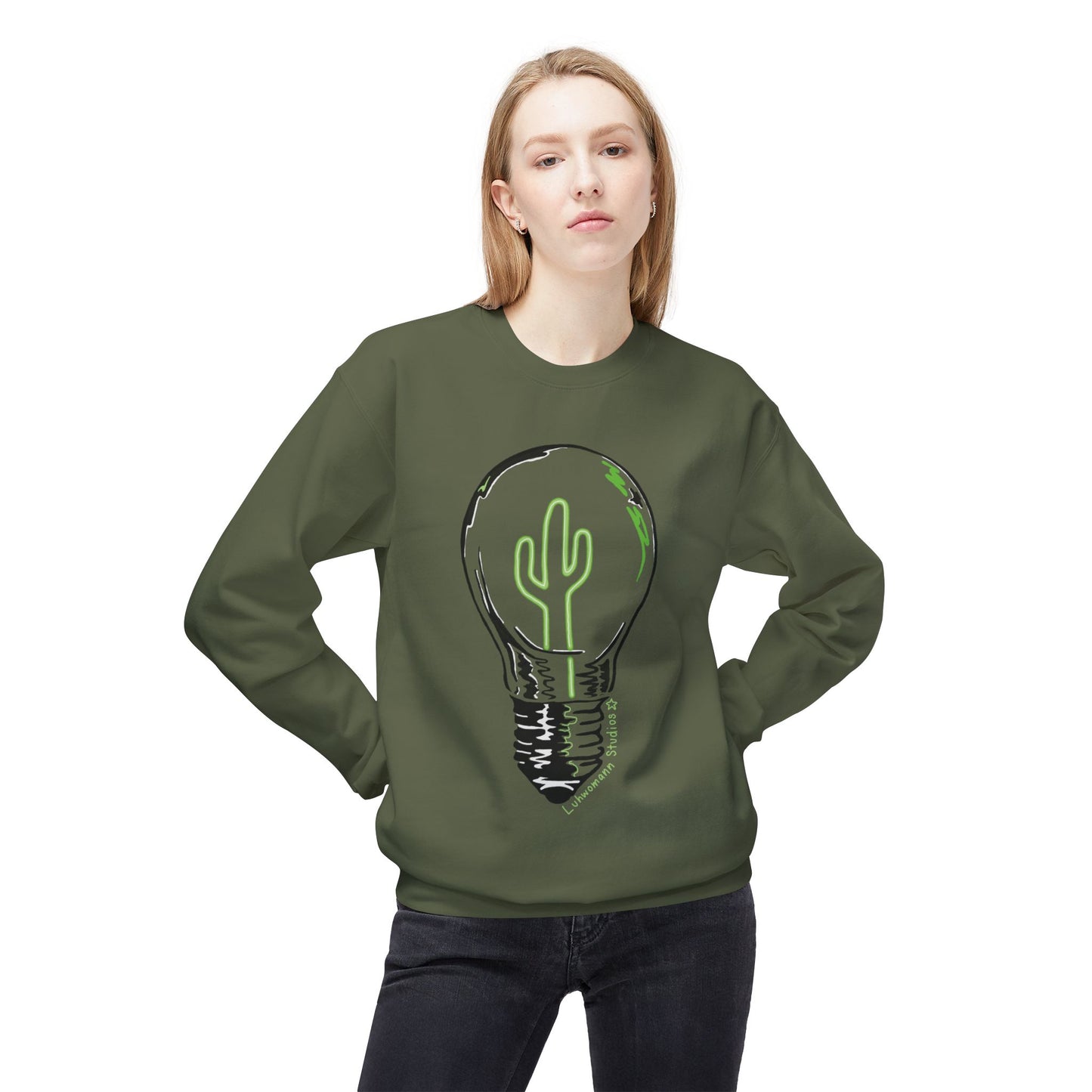 Neon Saguaro Sweatshirt