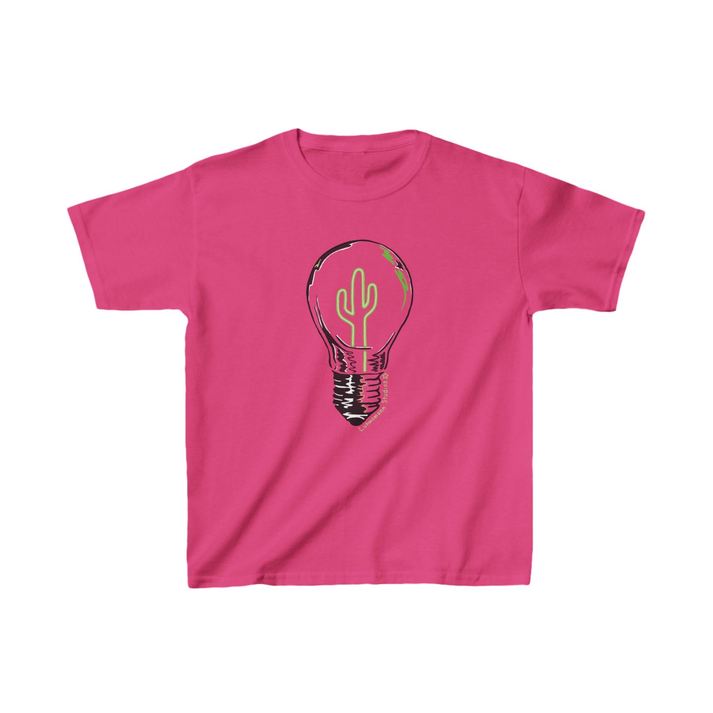 Neon Saguaro Kids Tee