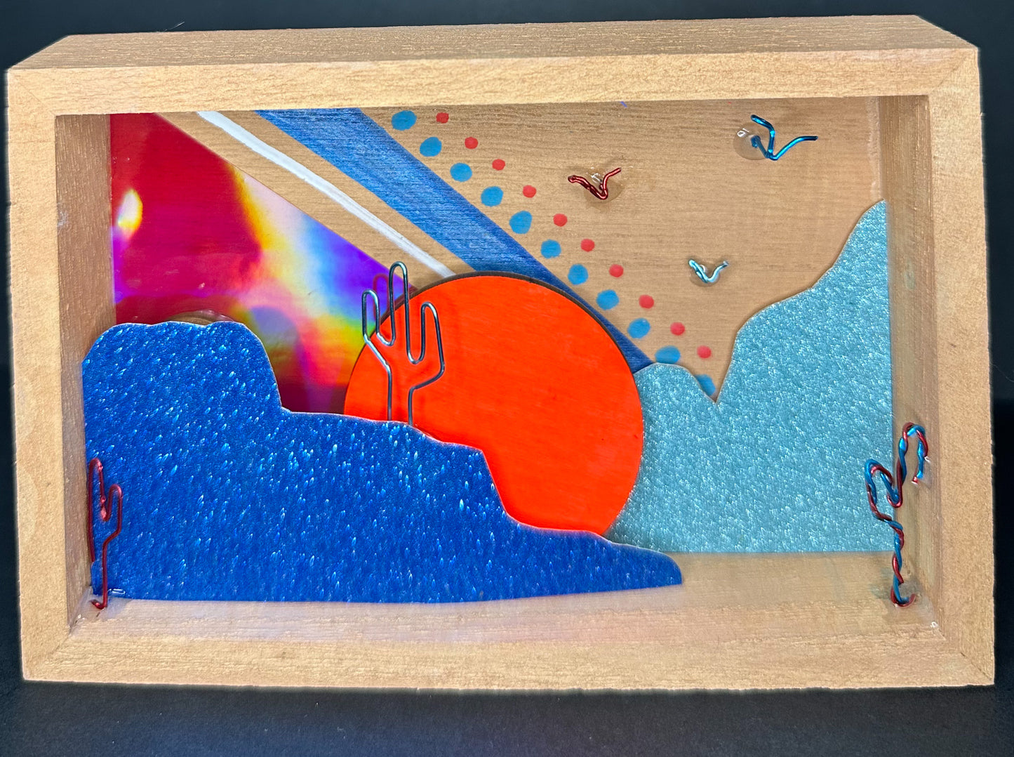 Red and Blue Desert 2