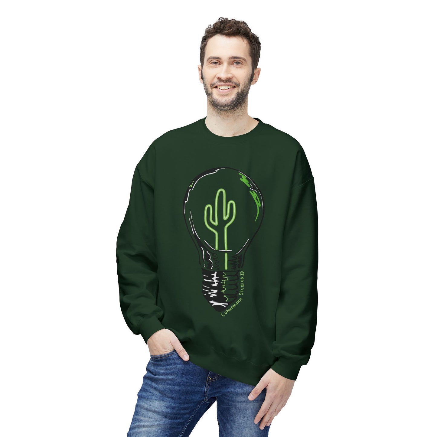 Neon Saguaro Sweatshirt