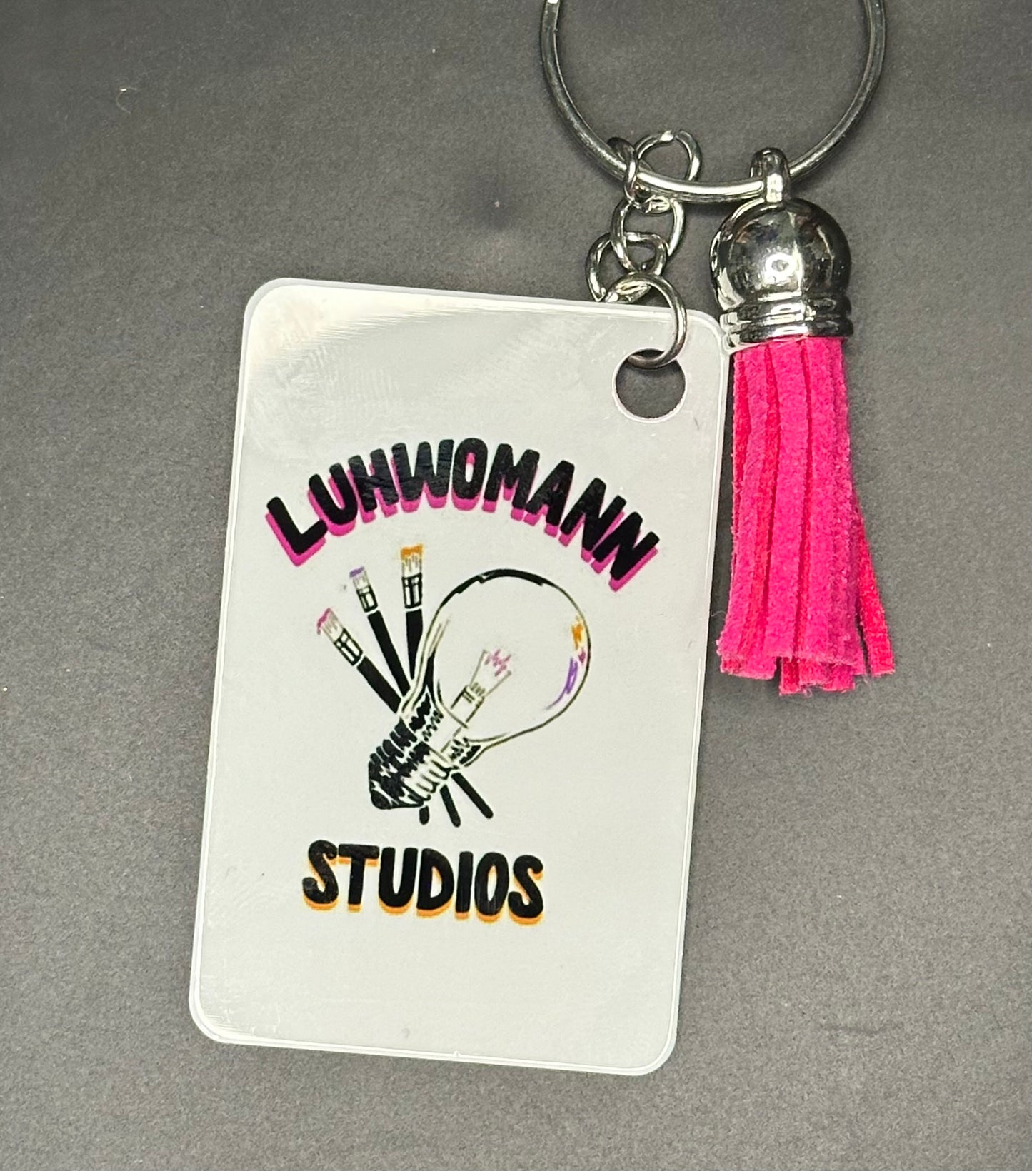 Llavero "palmeras de mal humor" con error de imprenta (se vende tal cual)