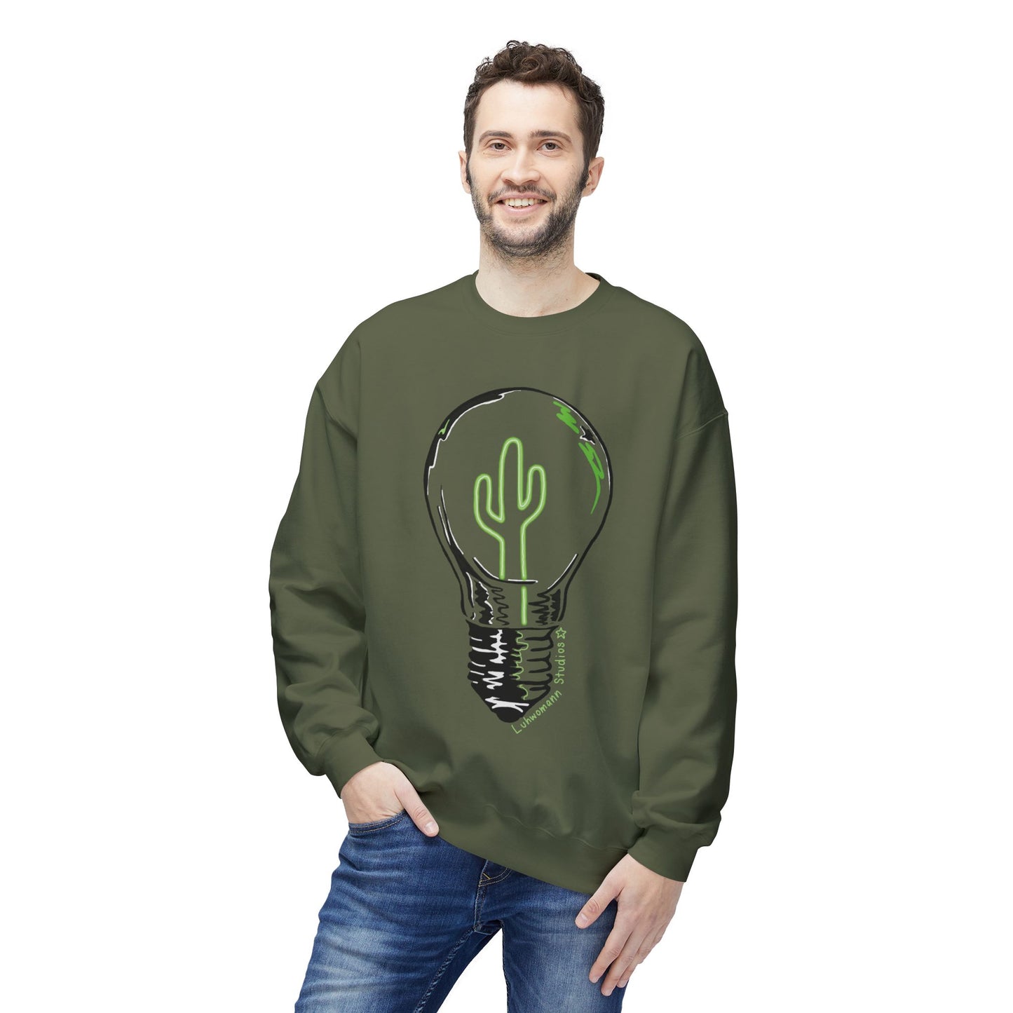 Neon Saguaro Sweatshirt