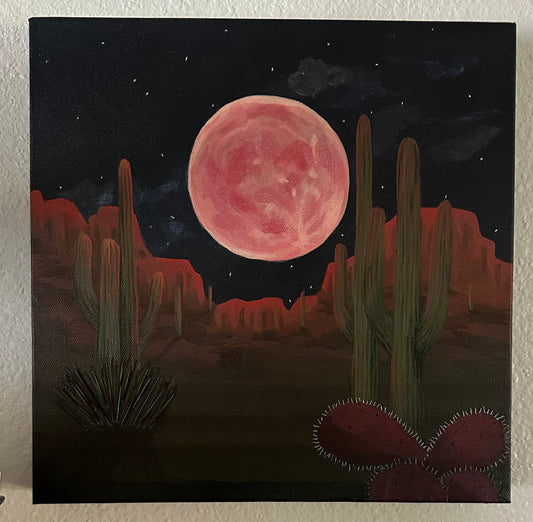 El amanecer de la Luna Roja