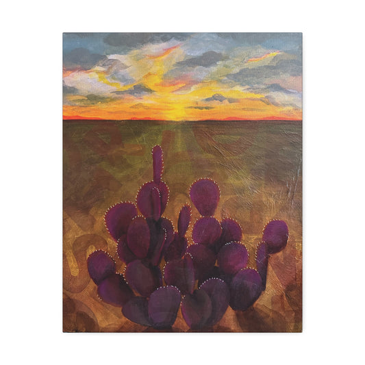 "Even the Earth Bows” Open Edition Canvas Print