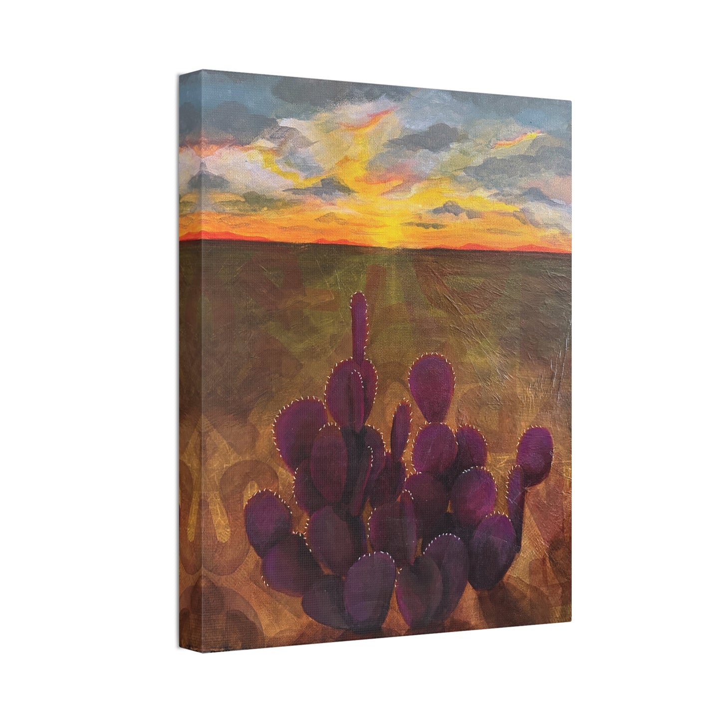 "Even the Earth Bows” Open Edition Canvas Print