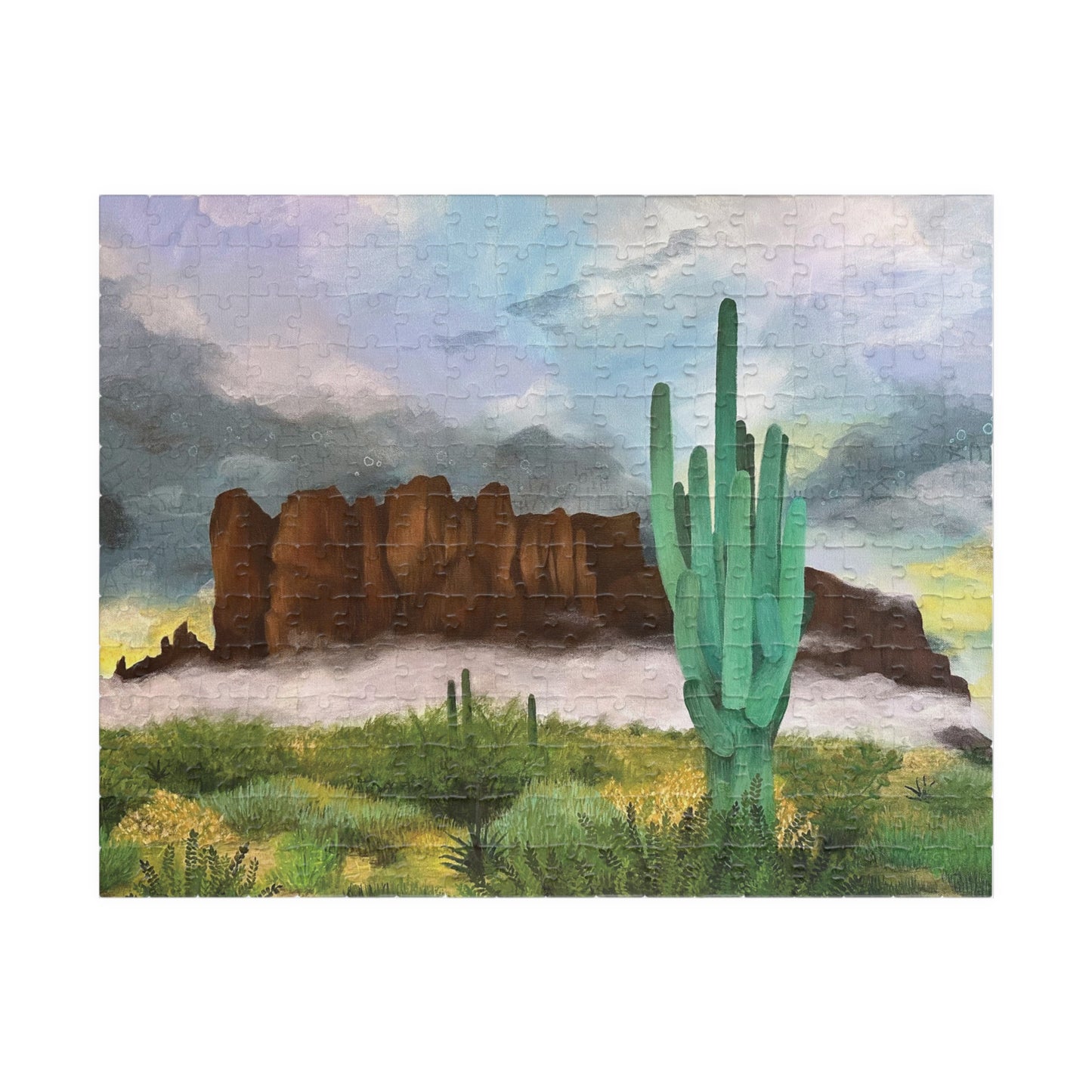 “Sunrise Storm Over the Superstitions”  Puzzle (110, 252, 520, 1014-piece)