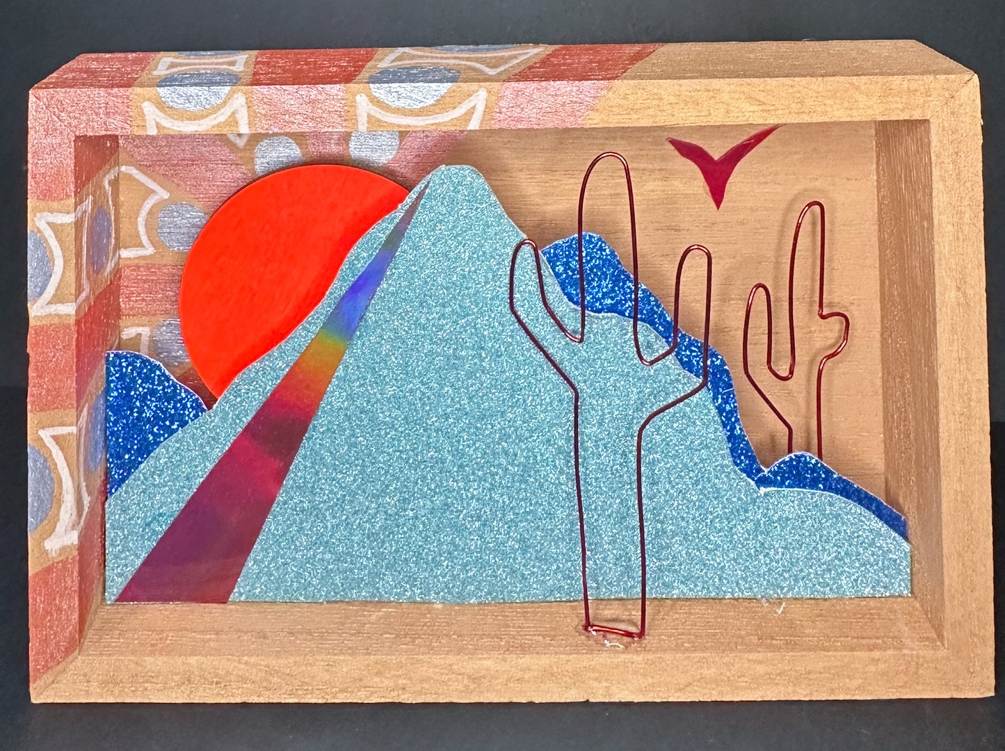 Red and Blue Desert 1