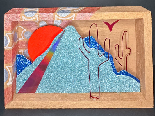 Red and Blue Desert 1