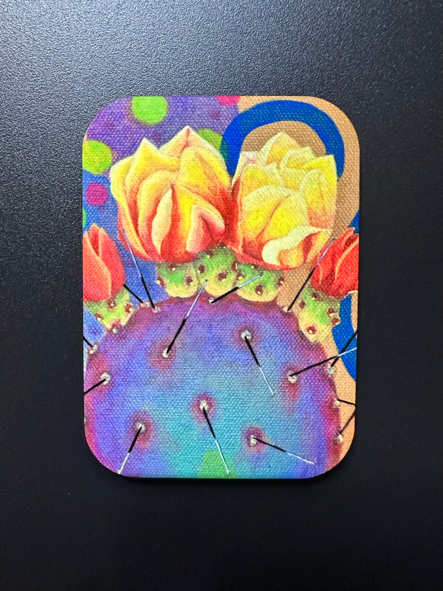 Imán “Lomos y Flores”