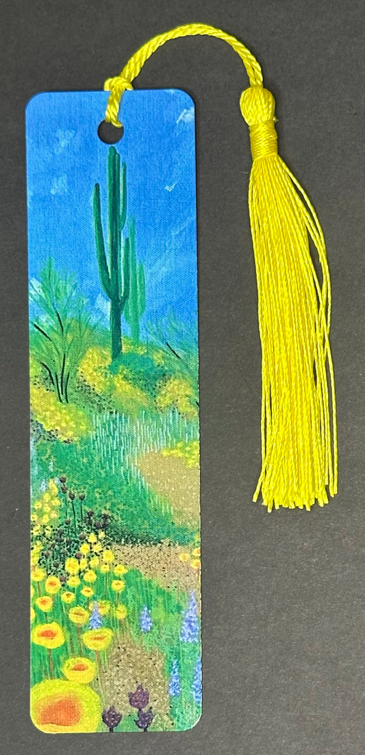 "Desert Blooms" Print Bookmark
