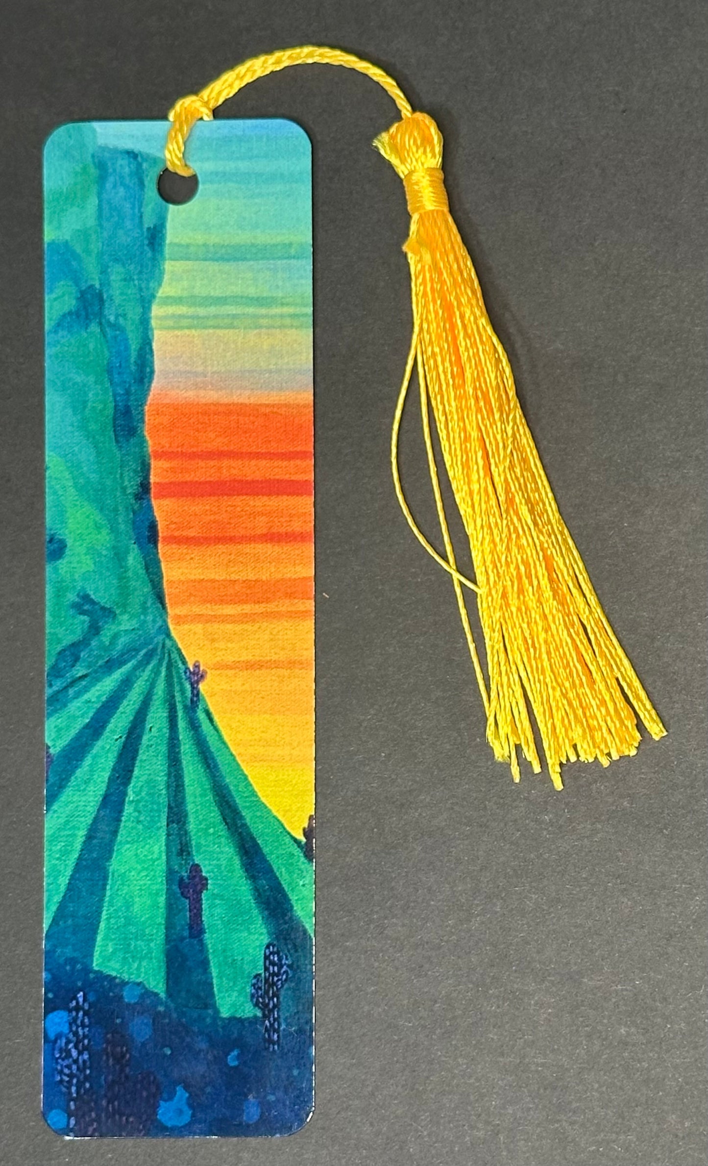 "At the End" Print Bookmark