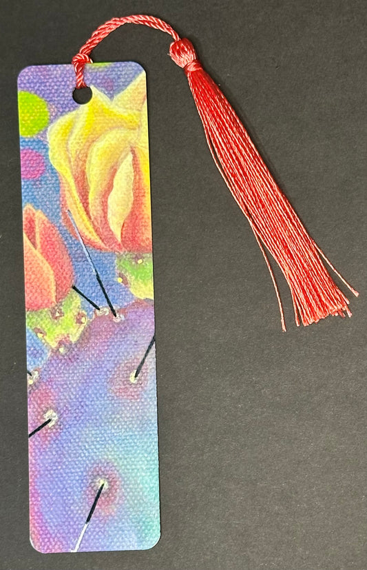 "Spines and Blooms" pt.1, Print Bookmark