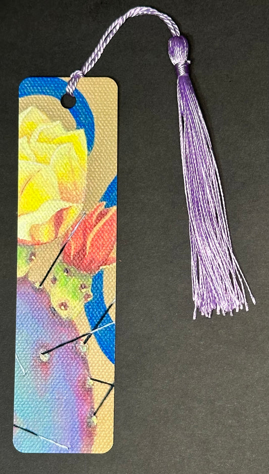 "Spines and Blooms" pt.2, Print Bookmark