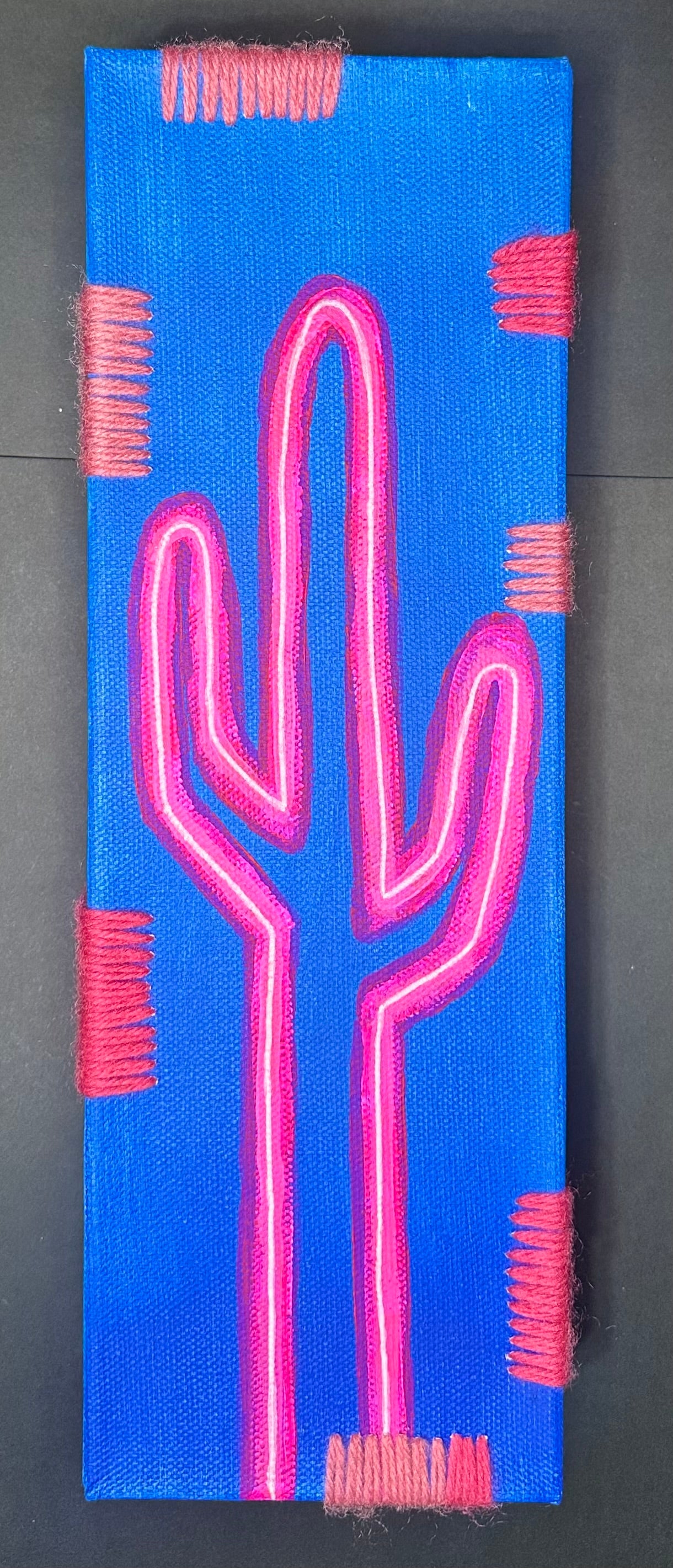 Neon Pink Saguaro